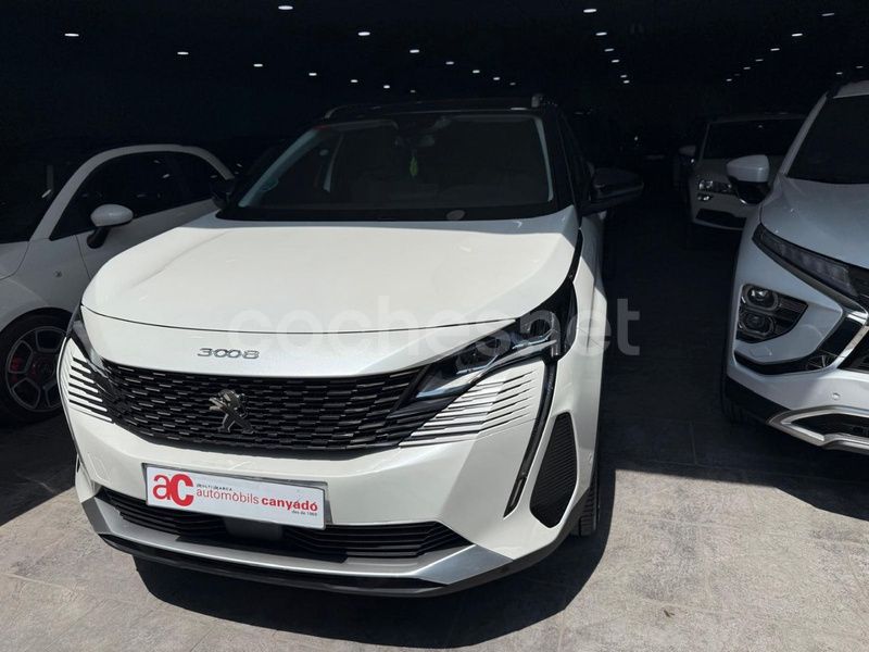 Blanco Usado 2021 Peugeot 3008 Allure SUV | 18.500 € (Precio justo) - Imagen 1/4