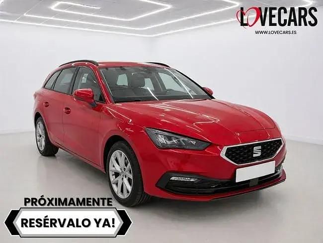Brugt Seat Leon Reference 115 HK (84 kW) 2022 Rød Stationcar