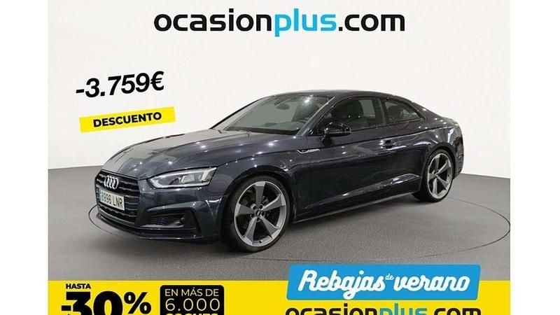 Gris Usado 2021 Audi A5 S-Line Coupe | 31.810 € (Super precio) - Imagen 1/4