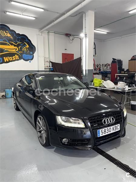 Usado Audi A5 240 CV (176 kW) 2008 Negro Coupe