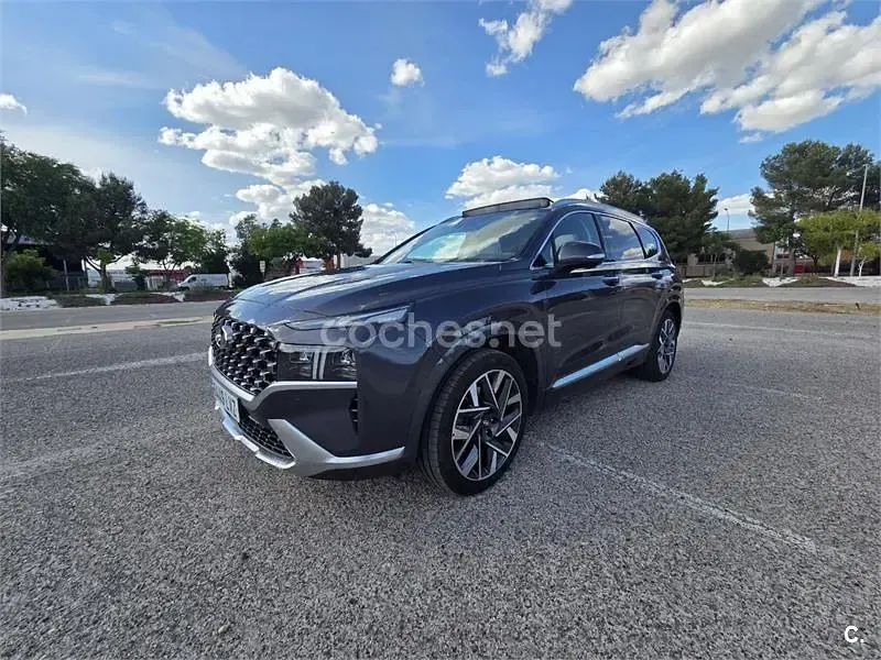 Usado Hyundai Santa Fe Style 202 CV (148 kW) 2022 Azul SUV