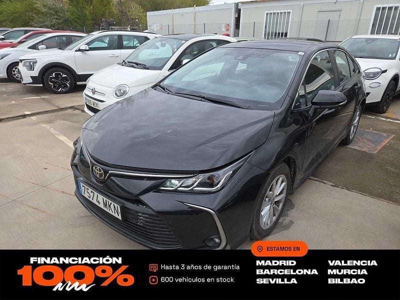 Negro Usado 2023 Toyota Corolla Sol Berlina | 17.650 € (Super precio) - Imagen 1/4