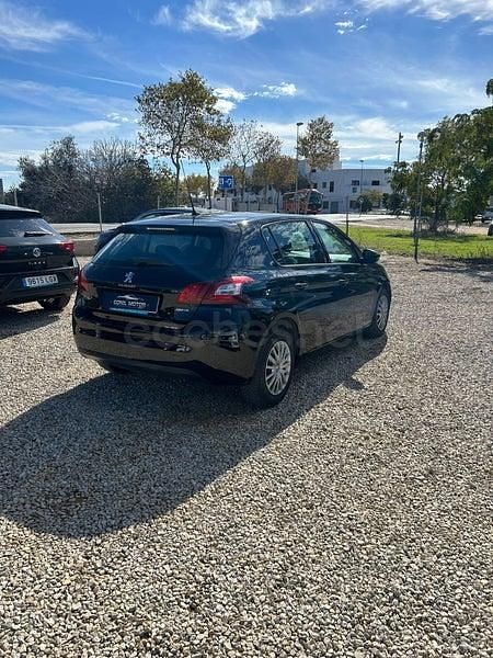 Usado Peugeot 308 Business-Line 100 CV (73 kW) 2016 Negro Berlina