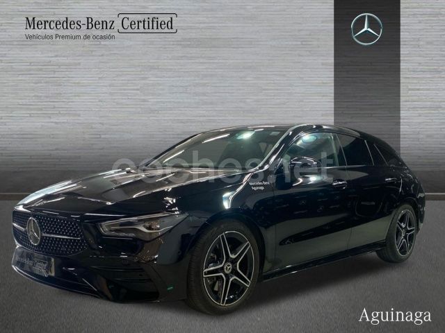 Negro Usado 2024 Mercedes CLA200 Shooting Brake Familiar | 37.890 € (Precio justo) - Imagen 1/4