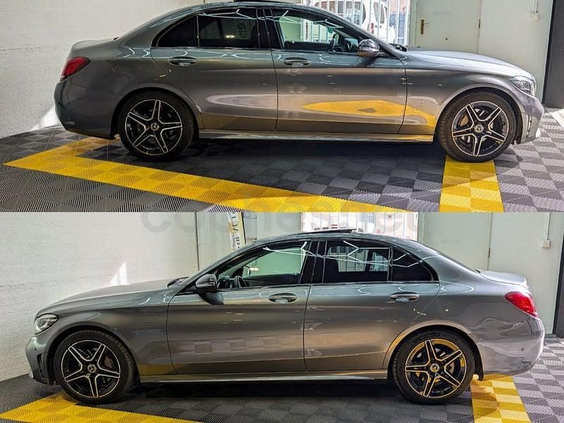 Usado Mercedes C200 160 CV (117 kW) 2020 Gris / plata Berlina