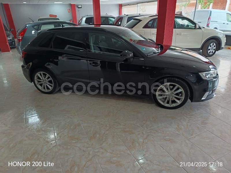 Usado Audi A3 150 CV (110 kW) 2017 Negro Berlina