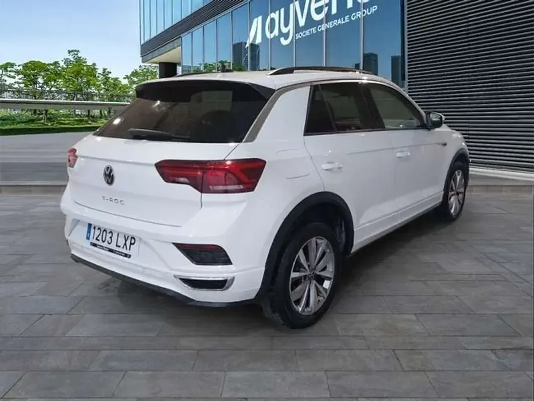 Usado VW T-Roc Advance 110 CV (80 kW) 2022 Blanco SUV