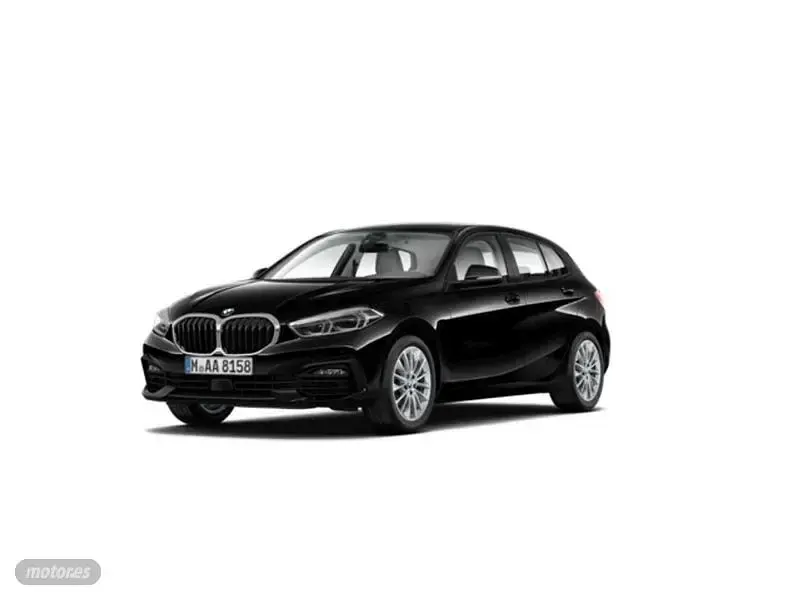 Usado BMW 116 116 CV (85 kW) 2022 Negro Utilitario