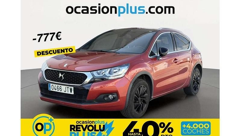Usado DS Automobiles DS4 Crossback Style 120 CV (88 kW) 2016 Naranja SUV