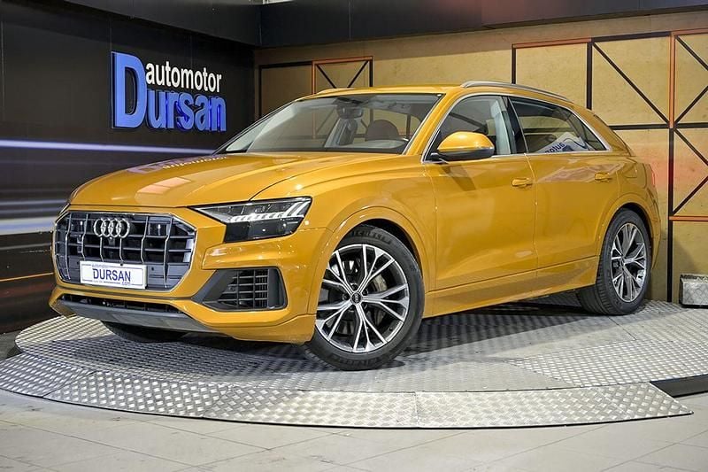 Usado Audi Q8 Premium 381 CV (280 kW) 2021 Naranja SUV