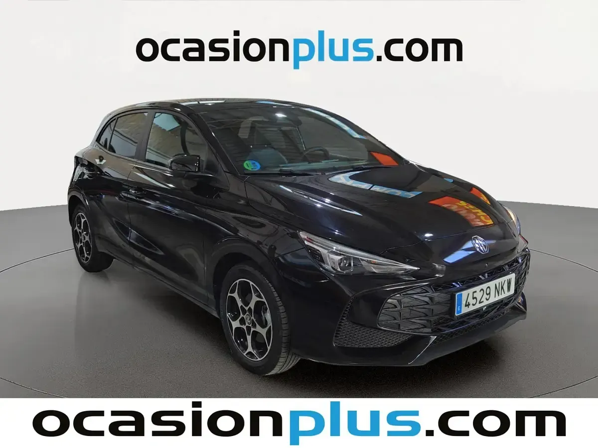 Usado MG MG3 Luxury 195 CV (143 kW) 2024 Negro Utilitario