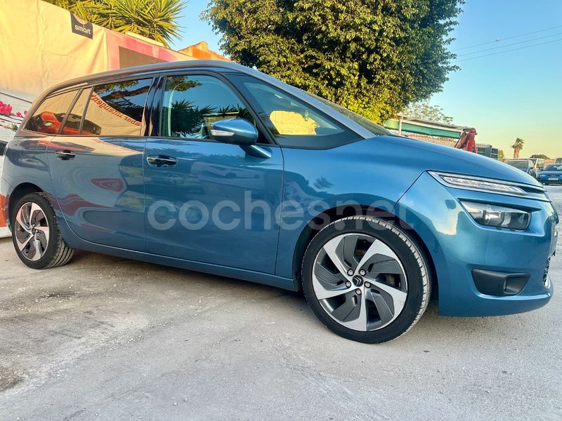 Azul Usado 2014 Citroën Grand C4 Picasso Intensive Monovolumen | 9999 € (Precio justo) - Imagen 1/4