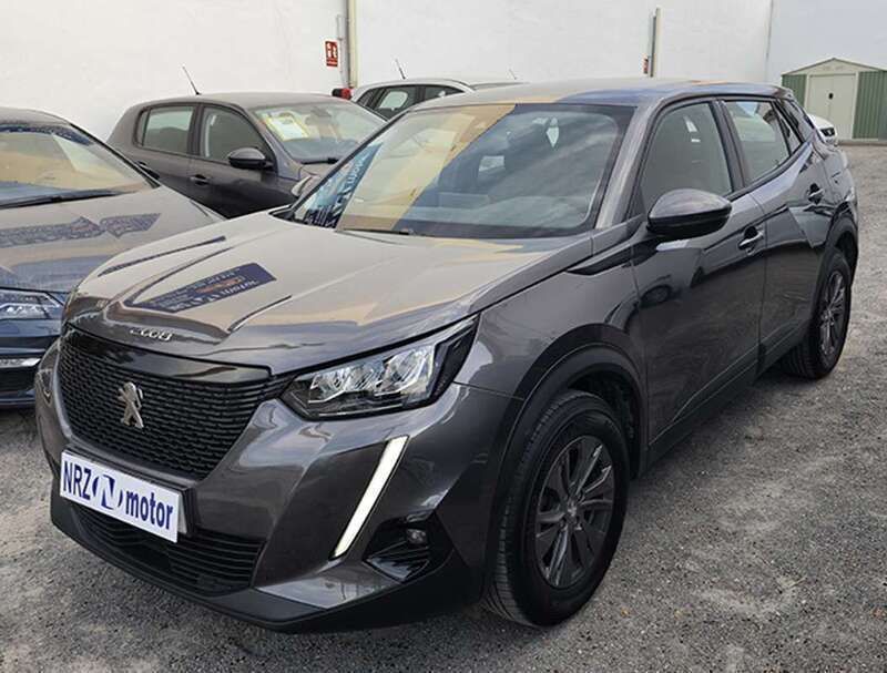 Gris Usado 2021 Peugeot 2008 Active SUV | 16.990 € (Precio justo) - Imagen 1/4