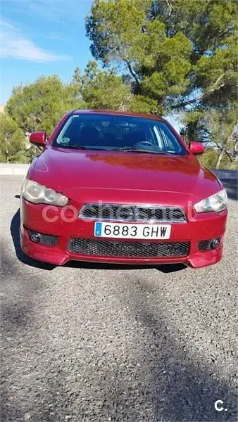 Usado Mitsubishi Lancer Instyle 140 CV (102 kW) 2008 Rojo Berlina