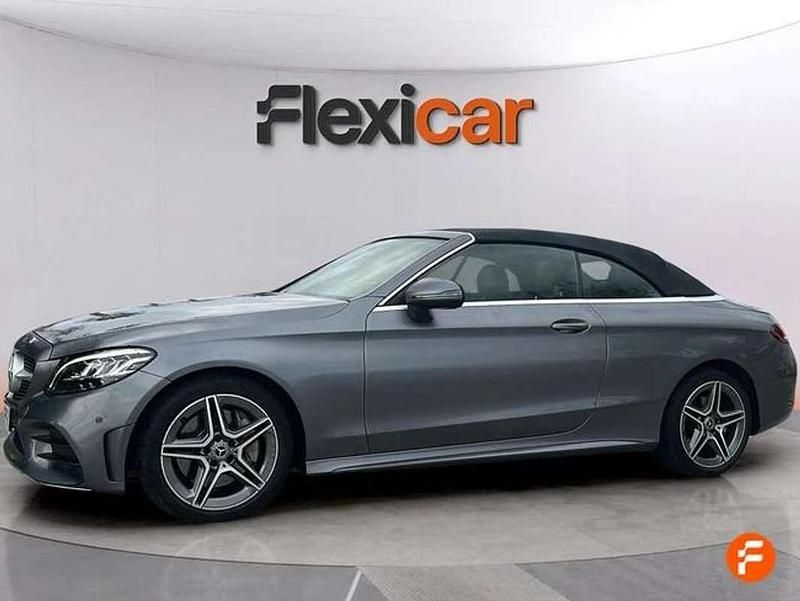 Usado Mercedes C200 184 CV (135 kW) 2018 Gris Descapotable