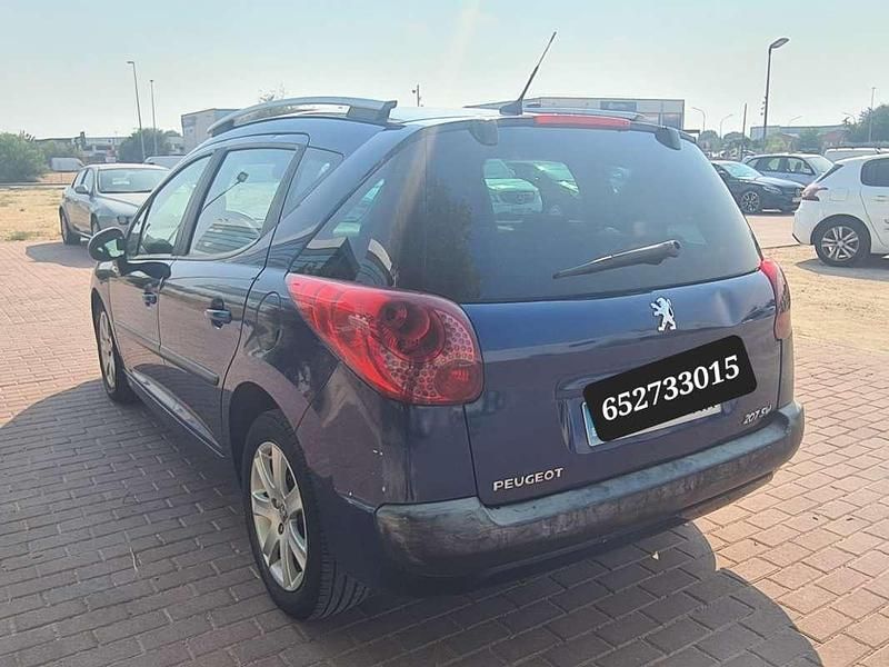 Usado Peugeot 207 Sport 109 CV (80 kW) 2009 Azul Familiar