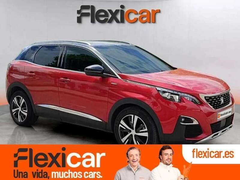Rojo Usado 2019 Peugeot 3008 Style Monovolumen | 14.790 € (Buen precio) - Imagen 1/4