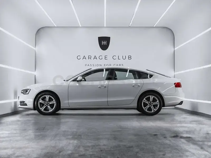 Usado Audi A5 Sportback 150 CV (110 kW) 2014 Blanco Utilitario