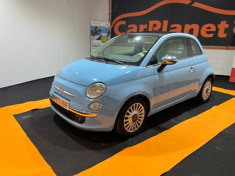 Usado Fiat 500 Lounge 85 HP (62 kW) 2011 Azul Sedan