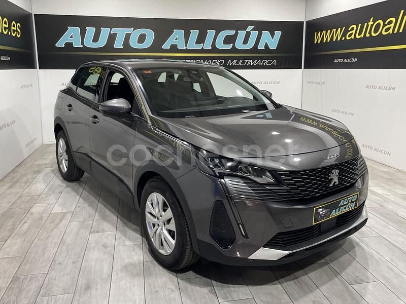Gris / plata Usado 2021 Peugeot 3008 Active SUV | 15.800 € (Precio justo) - Imagen 1/4