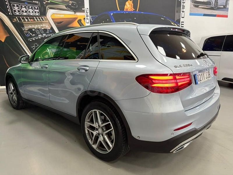 Usado Mercedes GLC220 170 CV (125 kW) 2016 Azul SUV