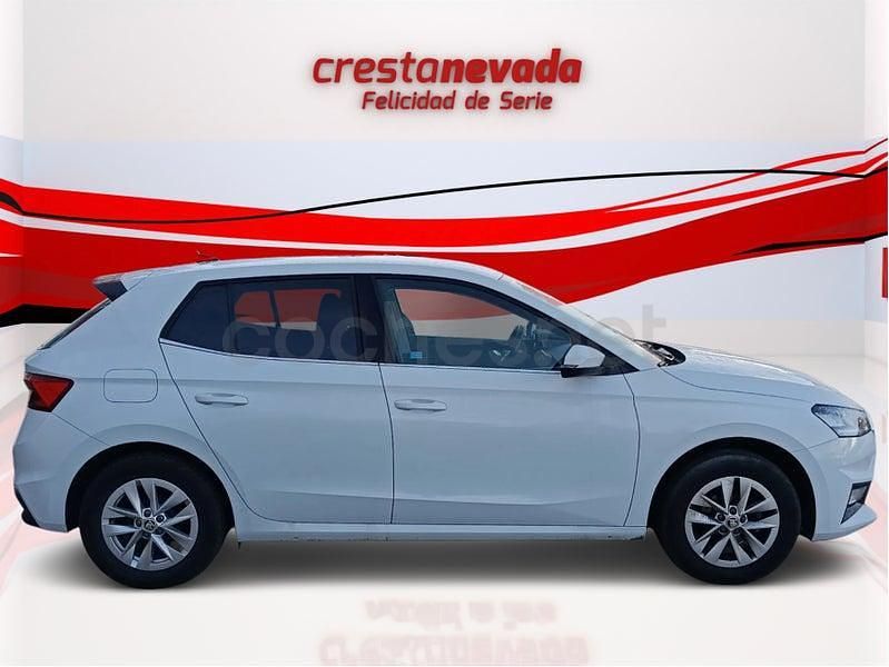 Usado Skoda Fabia Essence 80 CV (58 kW) 2024 Blanco Utilitario