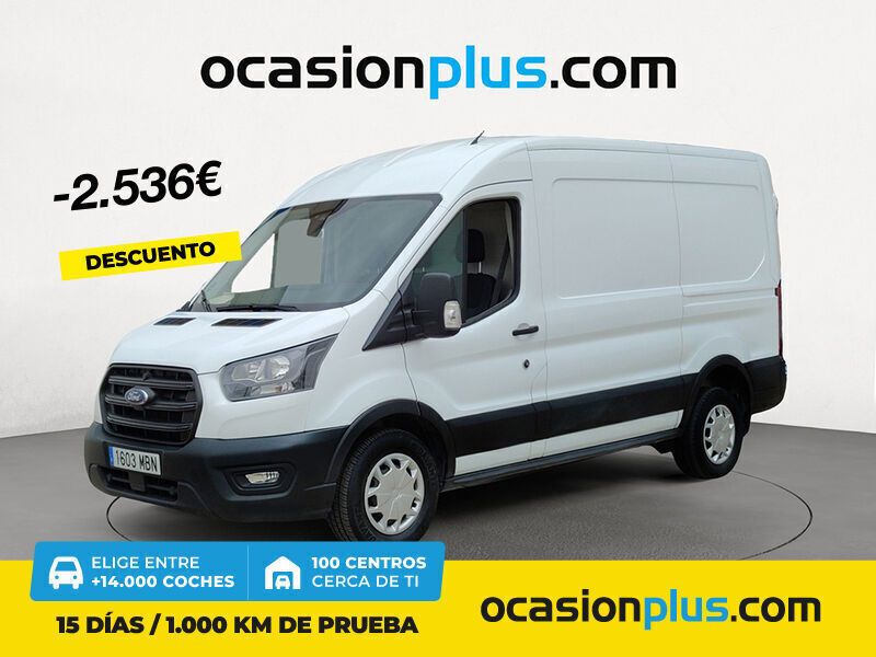 Blanco Usado 2022 Ford Transit Berlina | 27.900 € (Caro) - Imagen 1/4