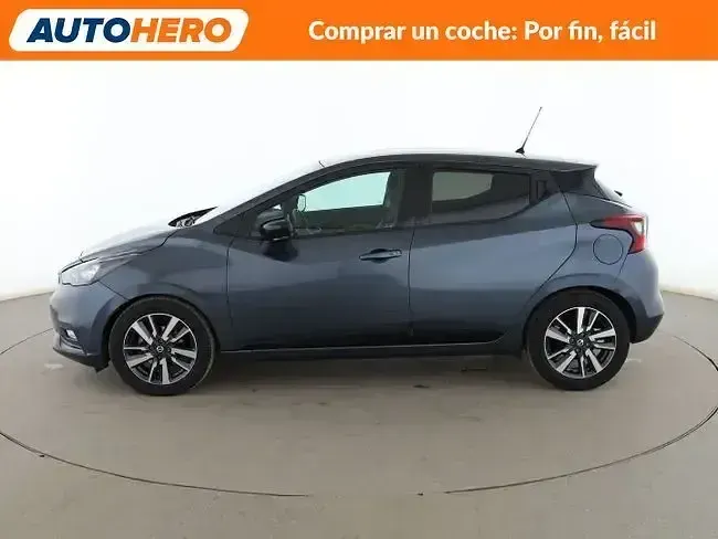 Usado Nissan Micra Acenta 92 CV (67 kW) 2021 Gris Utilitario