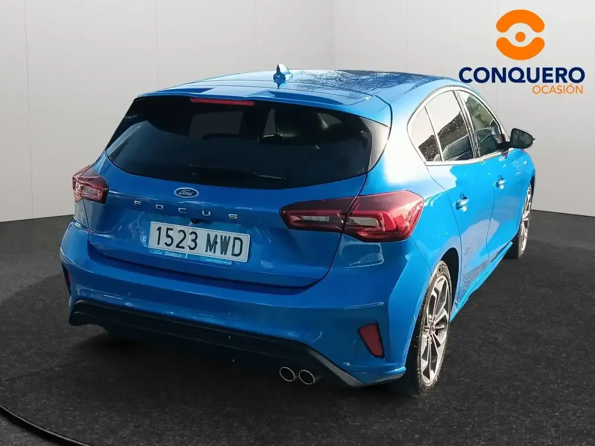 Usado Ford Focus ST-Line X 125 CV (91 kW) 2024 Azul Berlina