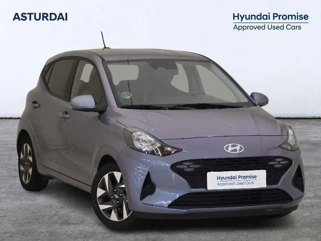 Usado Hyundai i10 64 CV (47 kW) 2025 Azul Utilitario