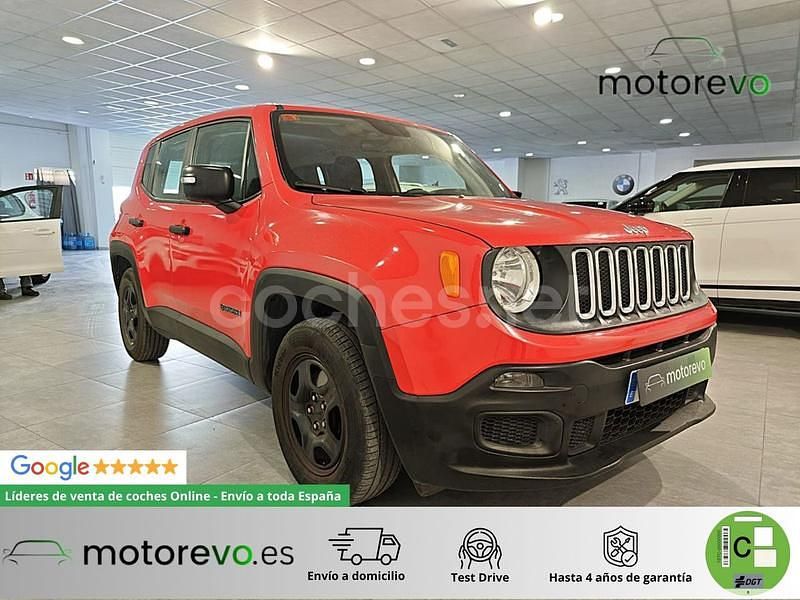 Rojo Usado 2018 Jeep Renegade Sport SUV | 11.990 € (Buen precio) - Imagen 1/4
