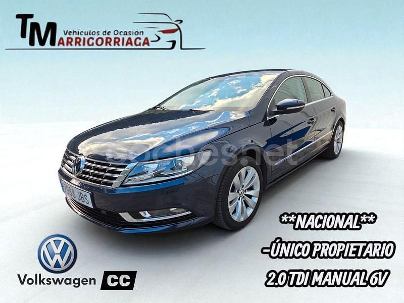 Azul Usado 2015 VW CC Advance Berlina | 13.990 € (Un poco caro) - Imagen 1/4