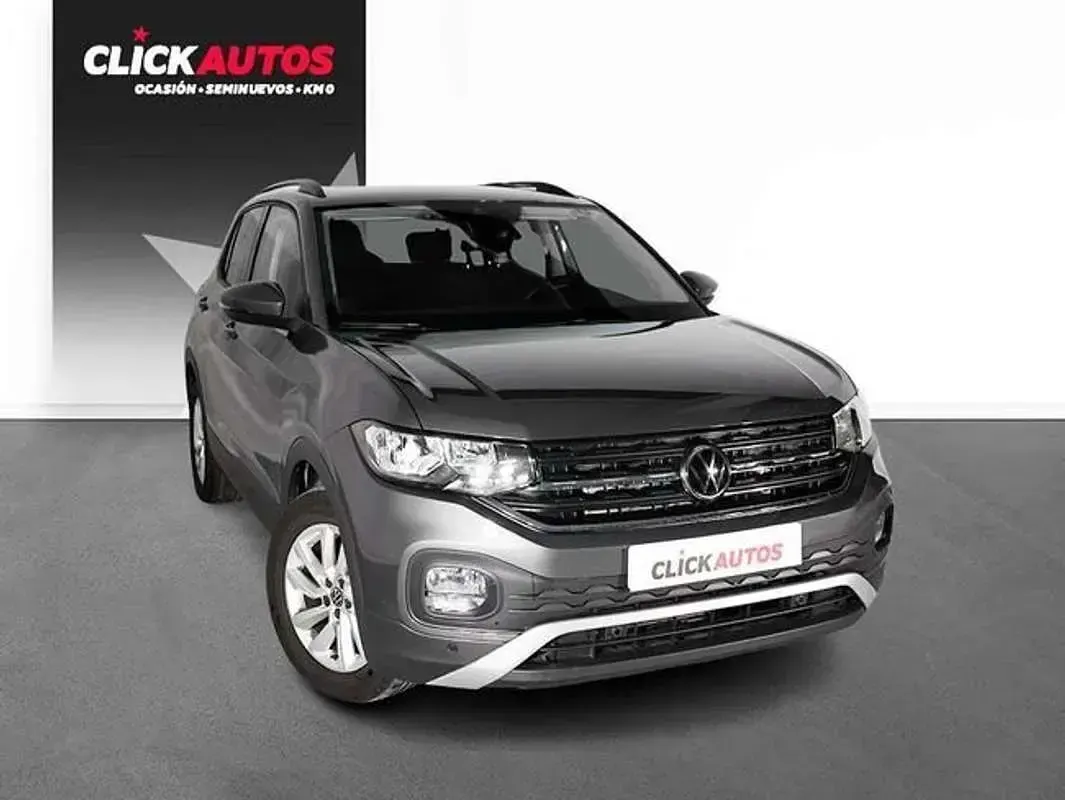 Usado VW T-Cross Advance 110 CV (80 kW) 2023 Gris SUV