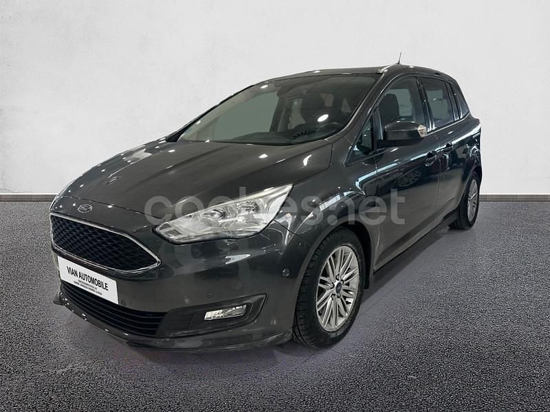 Gris / plata Usado 2017 Ford Grand C-Max Trend Monovolumen | 10.990 € (Buen precio) - Imagen 1/4
