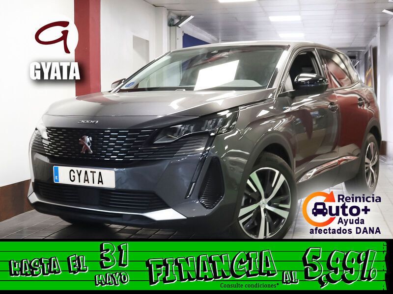 Gris Usado 2021 Peugeot 3008 Allure SUV | 22.490 € (Precio justo) - Imagen 1/4