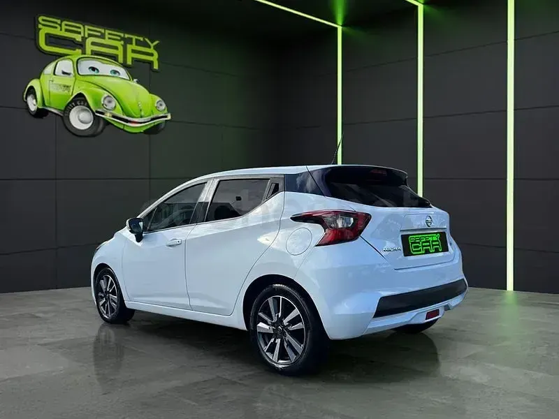 Usado Nissan Micra Acenta 90 CV (66 kW) 2018 Blanco Utilitario