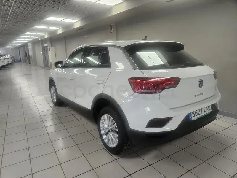 Usado VW T-Roc Edition 110 CV (80 kW) 2022 Blanco SUV
