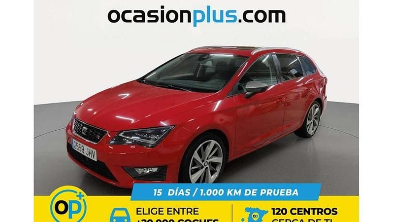 Usado Seat Leon ST FR 180 HP (132 kW) 2015 Vermelho Carrinha