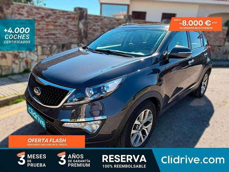 Usado Kia Sportage GT-Line 116 CV (85 kW) 2014 Gris SUV