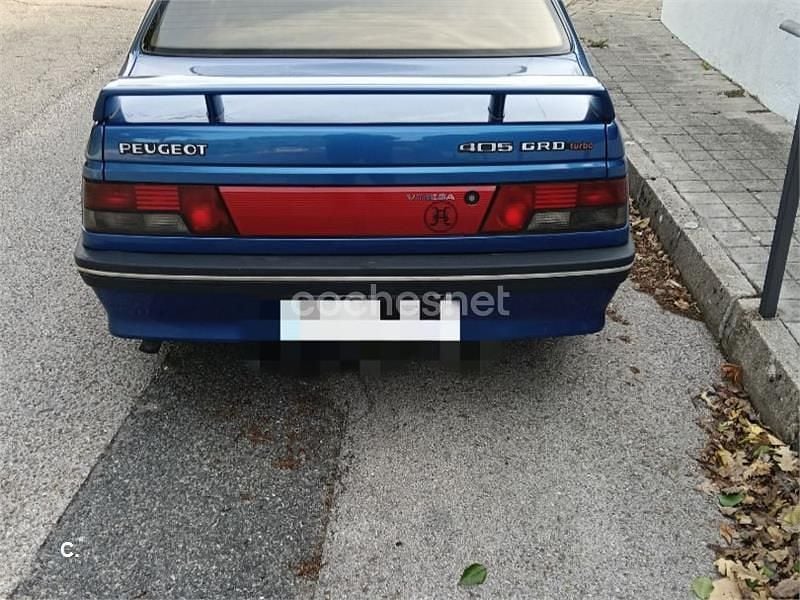 Usado Peugeot 405 92 CV (67 kW) 1992 Azul Berlina