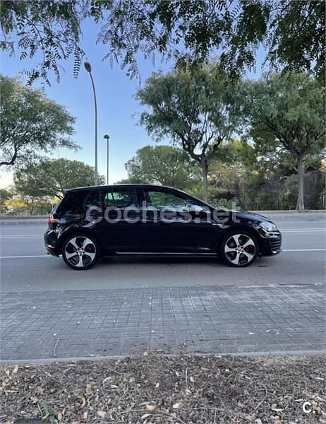 Usado VW Golf VII GTI 220 CV (161 kW) 2013 Negro Berlina