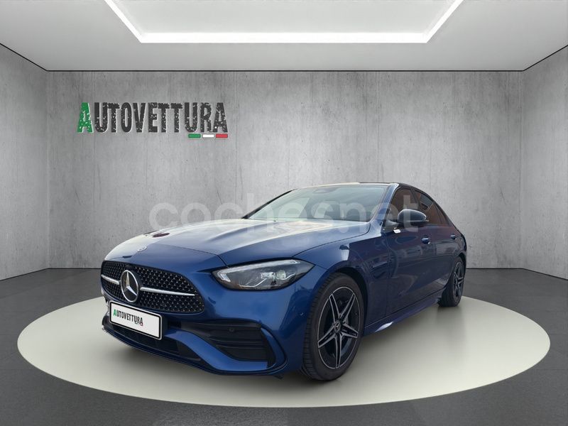 Azul Usado 2024 Mercedes C200 Berlina | 44.900 € (Precio justo) - Imagen 1/4