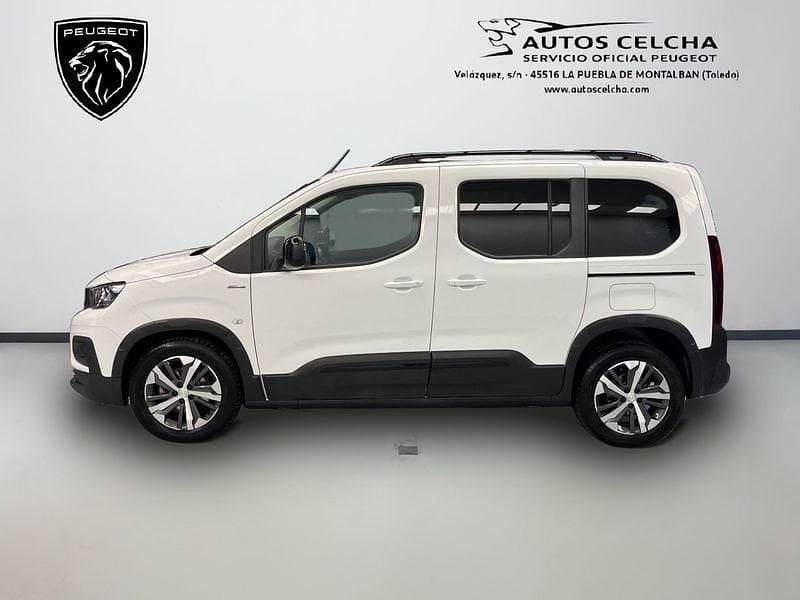 Usado Peugeot Rifter GT-line 130 CV (95 kW) 2020 Blanco Monovolumen