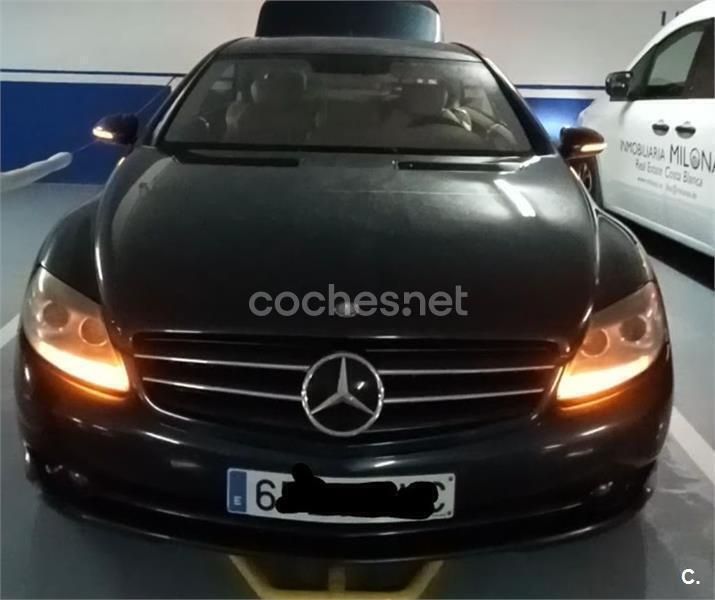 Negro Usado 2007 Mercedes CL500 Coupe | 21.900 € - Imagen 1/4