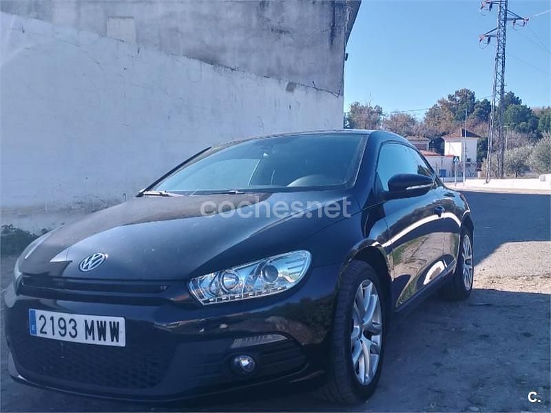 Negro Usado 2011 VW Scirocco Coupe | 10.500 € (Buen precio) - Imagen 1/4