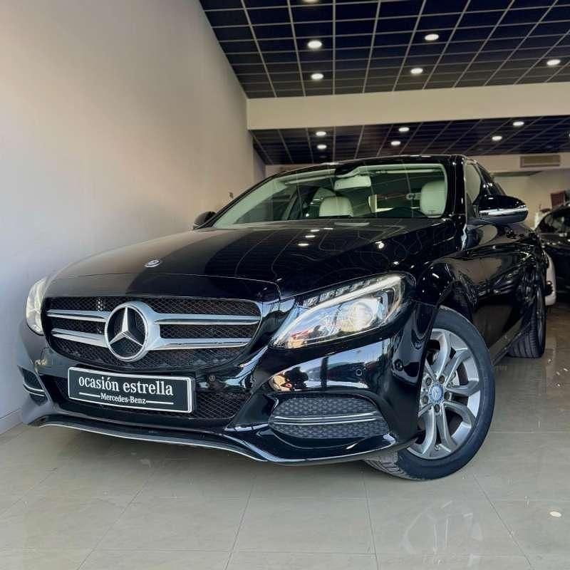 Negro Usado 2015 Mercedes C220 Berlina | 22.600 € (Caro) - Imagen 1/4