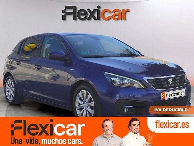 Usado Peugeot 308 Style 130 CV (95 kW) 2020 Azul Berlina