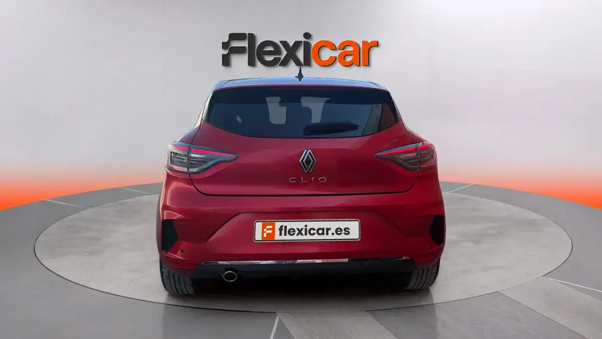 Usado Renault Clio V Techno 90 CV (66 kW) 2025 Rojo Berlina