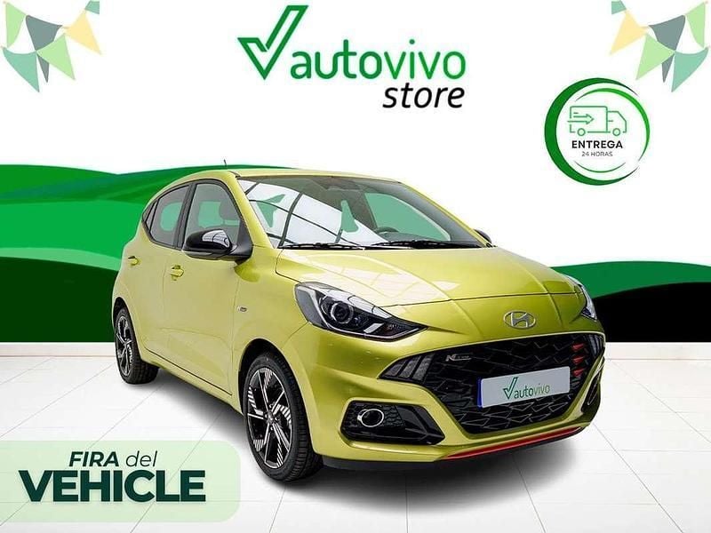 Verde Nuevo 2024 Hyundai i10 N Line Utilitario | 15.300 € (Precio justo) - Imagen 1/4