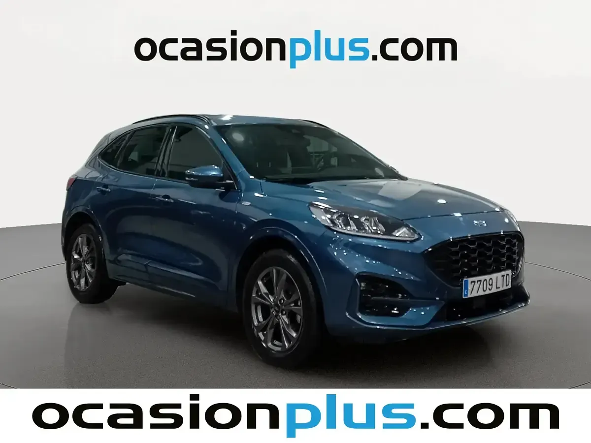 Usado Ford Kuga ST-Line 190 CV (139 kW) 2021 Azul SUV